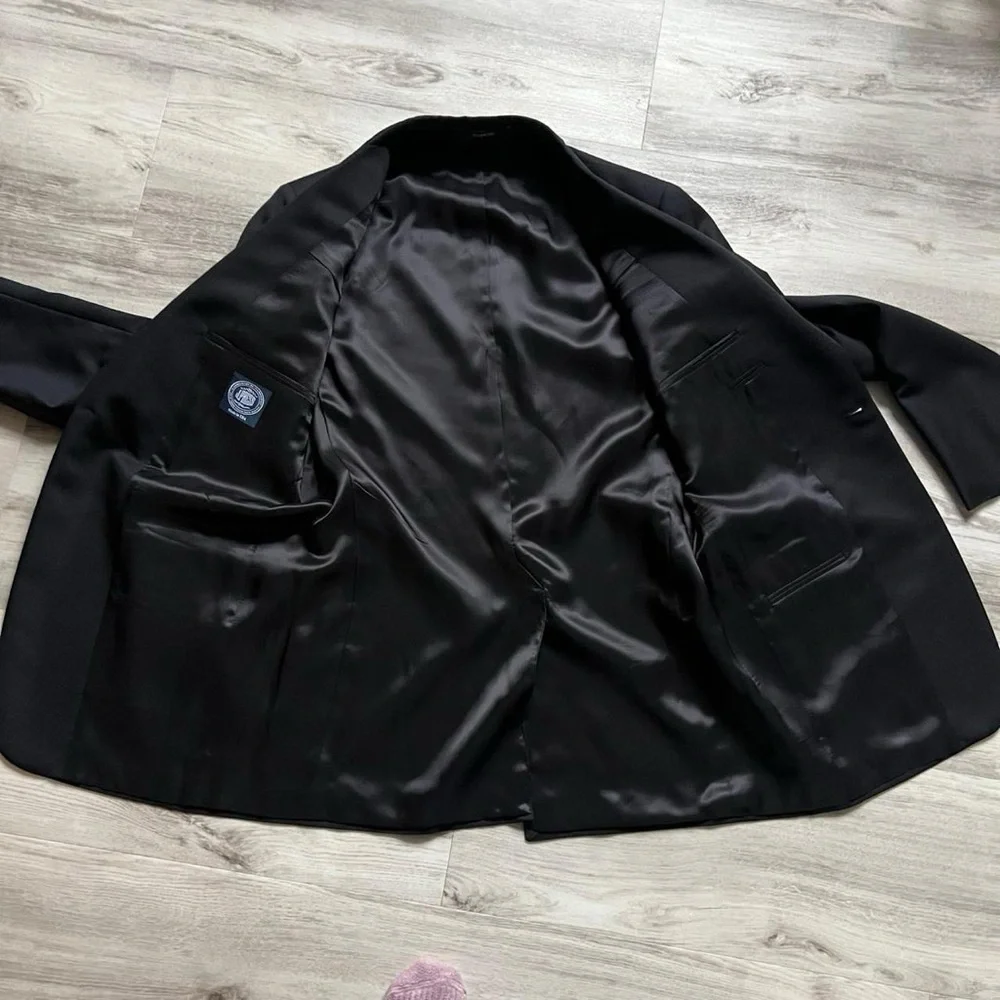 J. press black tuxedo jacket